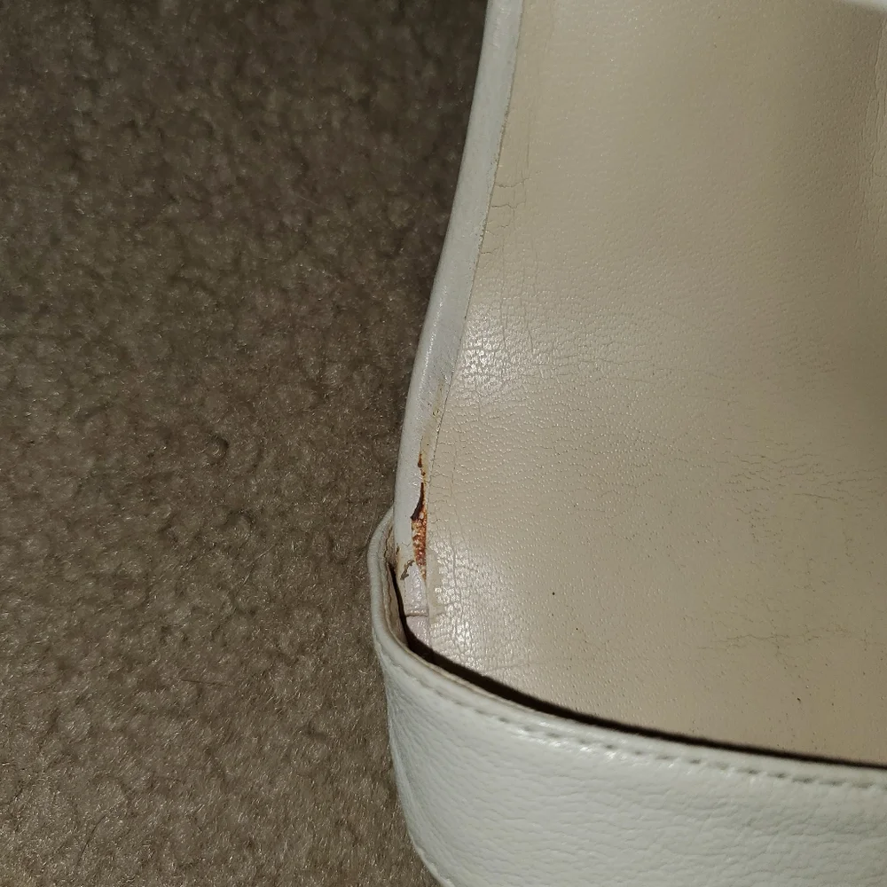 Nine West Dawnonme Open Toe Leather Dress Sandal, Size: 10, Off-White